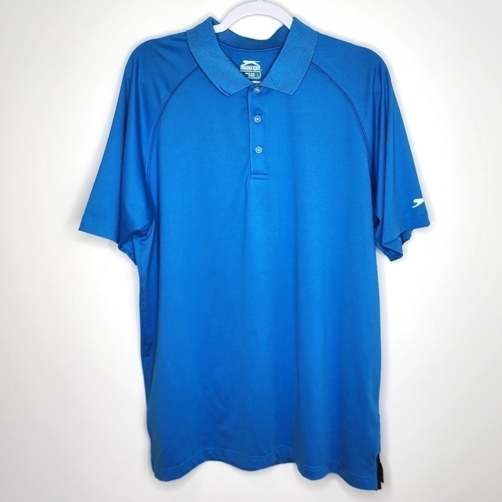Slazenger Golf Polo Blue Large